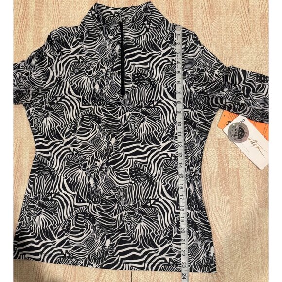 Gottex Golf & Tennis Half Zip Top Size Small NEW! - Picture 7 of 7